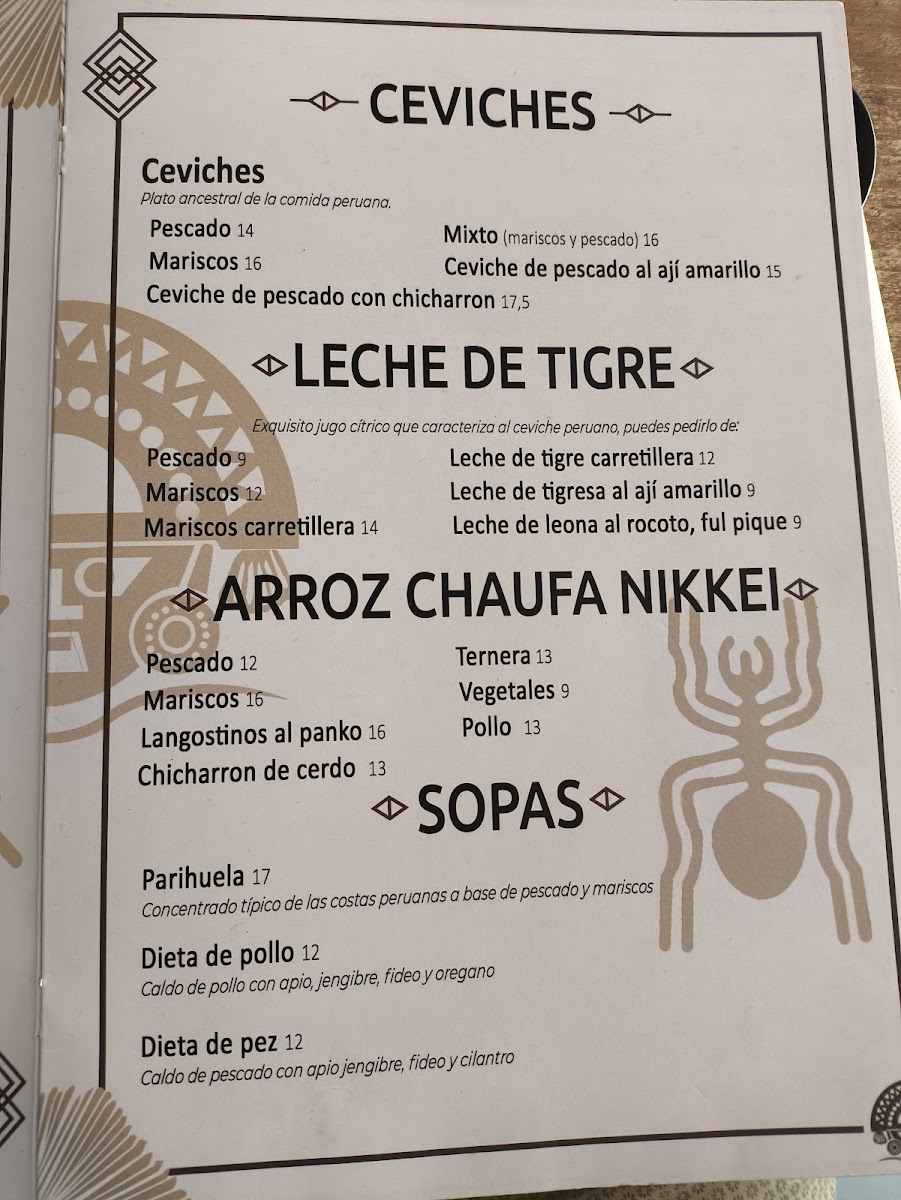 Menu La Barra Inka-10